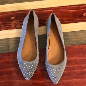 J. Crew Studded Amelia Flats Size 8